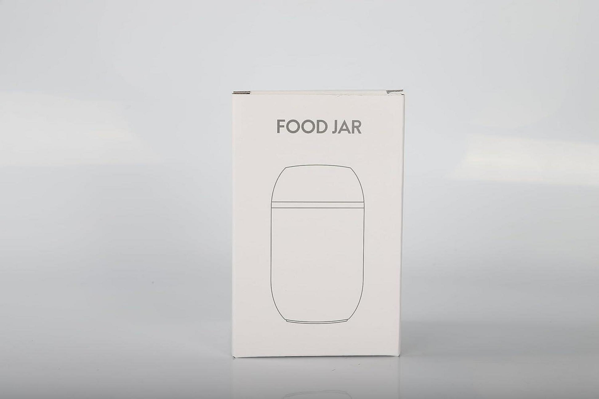 Thermobehälter Edelstahl mit Löffel 450ml Warmhaltebehälter Schwarz