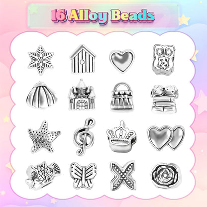 BIIB Mädchen Armband Bastelset 6-12 Jahre Schmuck