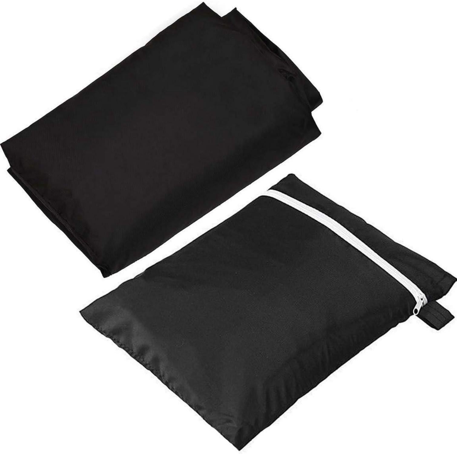 Grillabdeckung Gasgrill 145x61x117cm Schwarz Wetterfest UV-beständig