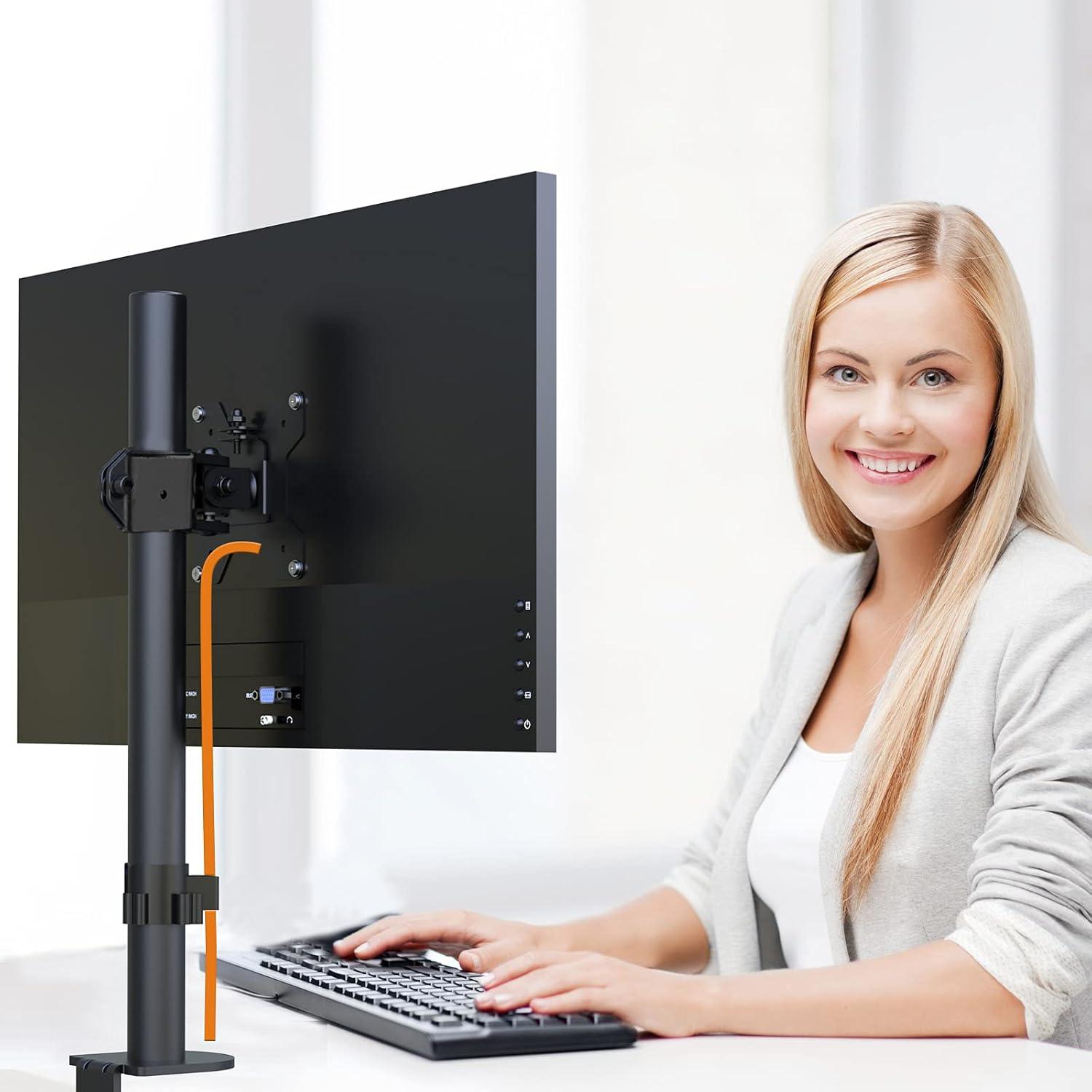 Monitor Halterung Einarm Höhenverstellbar 13-32 Zoll