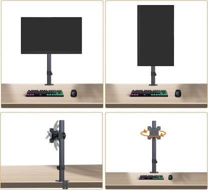 Monitor Halterung Einarm Höhenverstellbar 13-32 Zoll VESA 100x100 MD7401