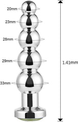 Metall Analplug Edelstahl Butt Plug Anal Kugeln Analkugeln