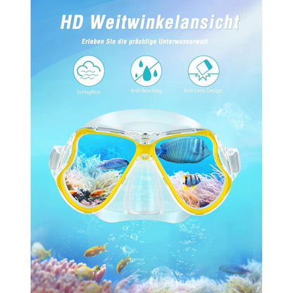 Professionelles Trocken Schnorchelset mit Anti-Fog