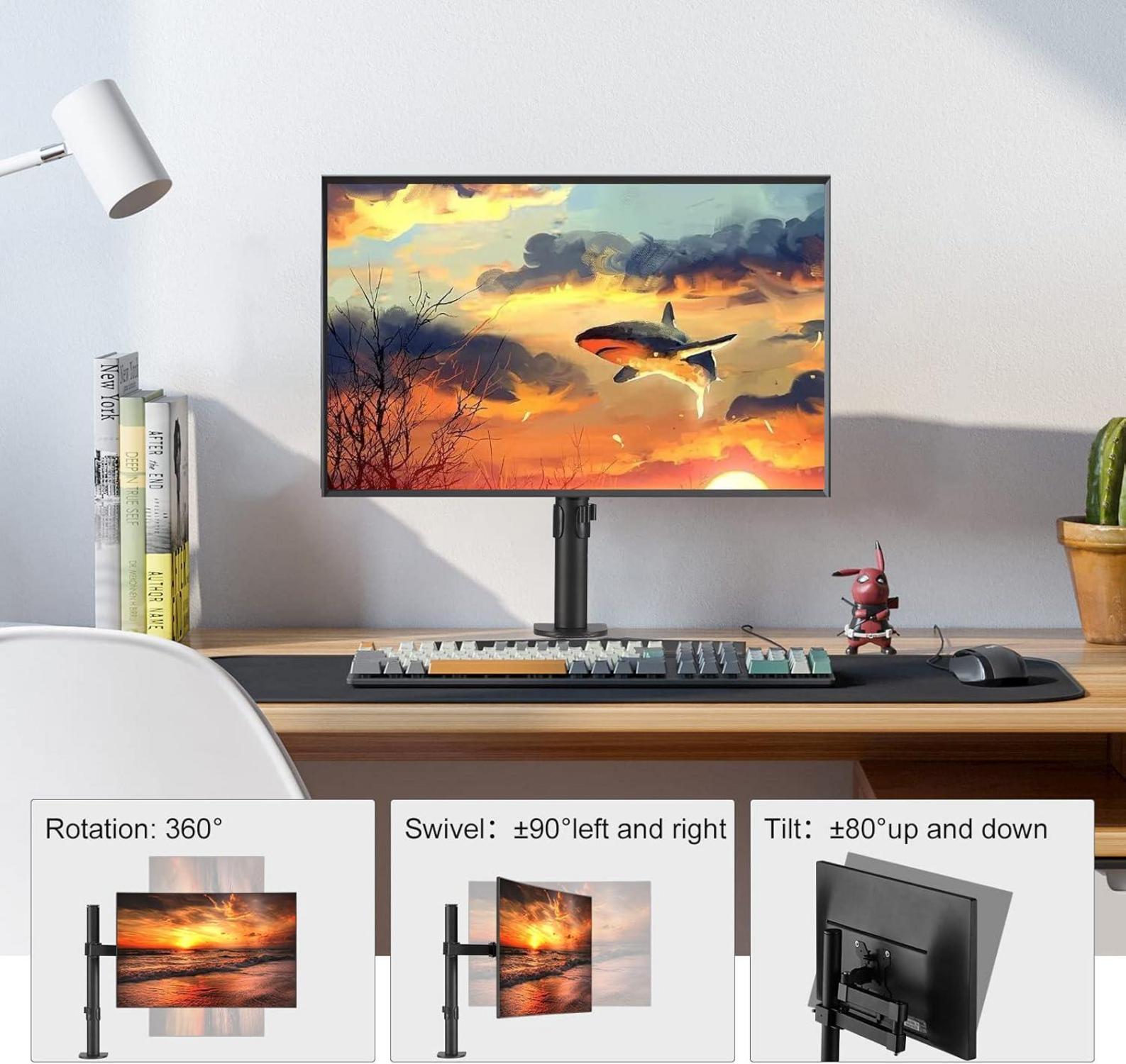 Monitor Halterung Arm für 13-32 Zoll LCD LED Bildschirme bis 10kg
