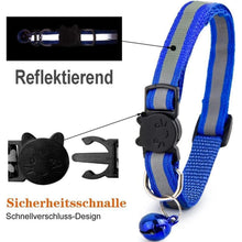 12er Pack Katzenhalsbänder Nylon Verstellbar Glöckchen