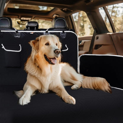 Toozey Völliger Kofferraumschutz Hund Auto Schwarz 185x103cm