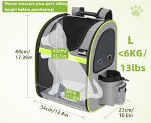 Pecute Hunderucksack Erweiterbar Faltbar Katzenrucksack