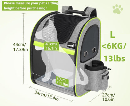 Pecute Hunderucksack Erweiterbar Faltbar Katzenrucksack
