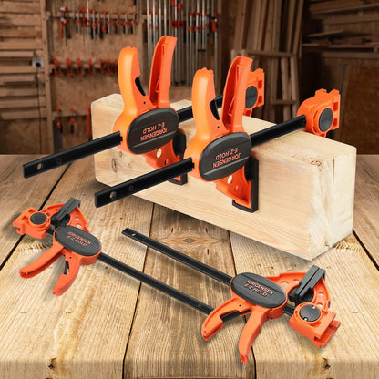 Einhandzwingen Set 4 Stück 150/420mm Profi Schraubzwingen