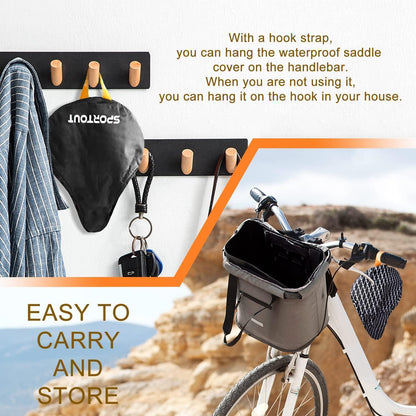 Sportout 2er Set Sattelbezug Fahrrad Wasserdicht & Langlebig