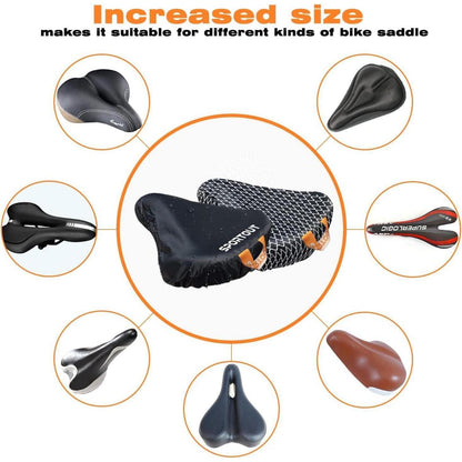 Sportout 2er Set Sattelbezug Fahrrad Wasserdicht & Langlebig