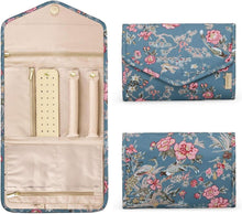 Schmuck Organizer Tasche für Reise Ringe Ohrringe Halsketten Uhren