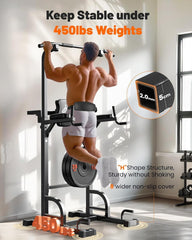 Sportsroyals Power Tower Dip Station Klimmzugstange 204.1 kg