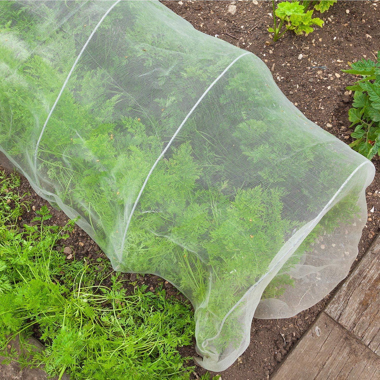 Moskitonetz Insektenschutznetz Feinmaschig Garten Vogelschutznetz 1.6x6m