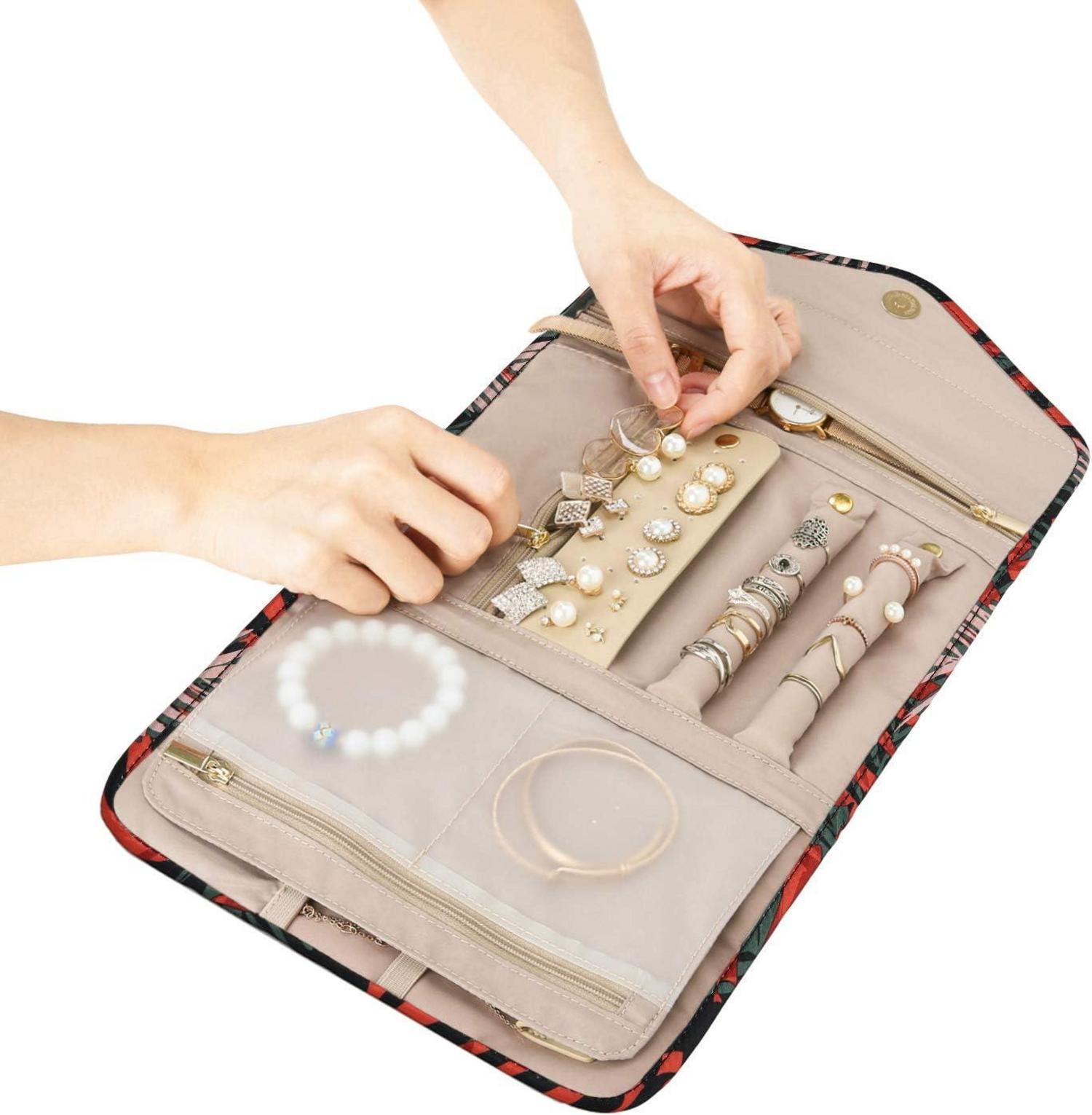Bagsmart Schmuck Organizer Tasche für Reiseaufbewahrung & Zubehör