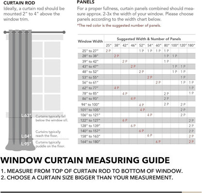 Deconovo Vollverdunkelungsgardinen mit Ösen Leinenoptik 138x117cm 2er Set