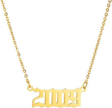 AFSTALR Birth Year Number Necklace Women Birthday Gifts.readyState