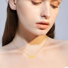 Birth Year Number Necklace Women Birthday Gift Silver Gold