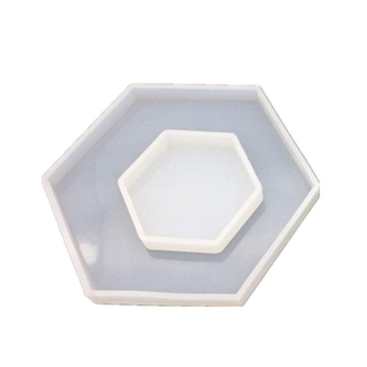 Epoxidharz Form Hexagon – 3er Set für Schmuck & DIY