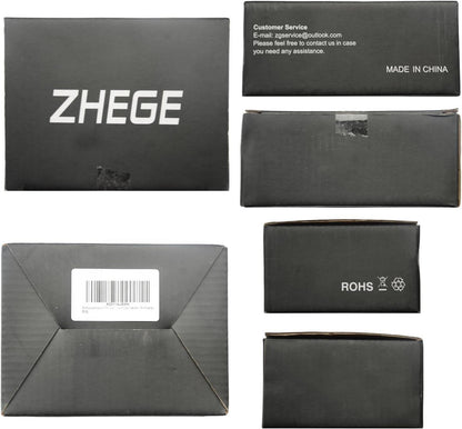 ZHEGE Schlüsseltresor mit 4-stelligem Zahlencode für Draußen - Schwarz