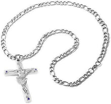 Johnny Hallyday Kreuz Anhänger Silber Gitarre Rocker Pendant