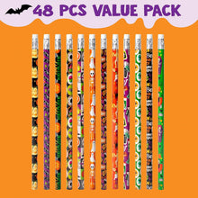 Halloween-Bleistift-Set 48 Stück, 12