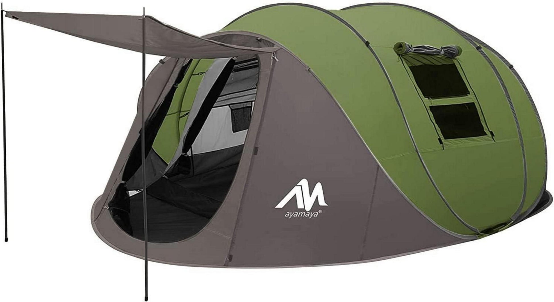Wasserdichtes Pop-up-Zelt für 4-6 Personen mit Vorraum