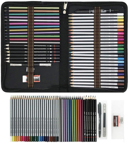 Professionelles 48-teiliges Kunst-Bleistift-Set für Zeichnen