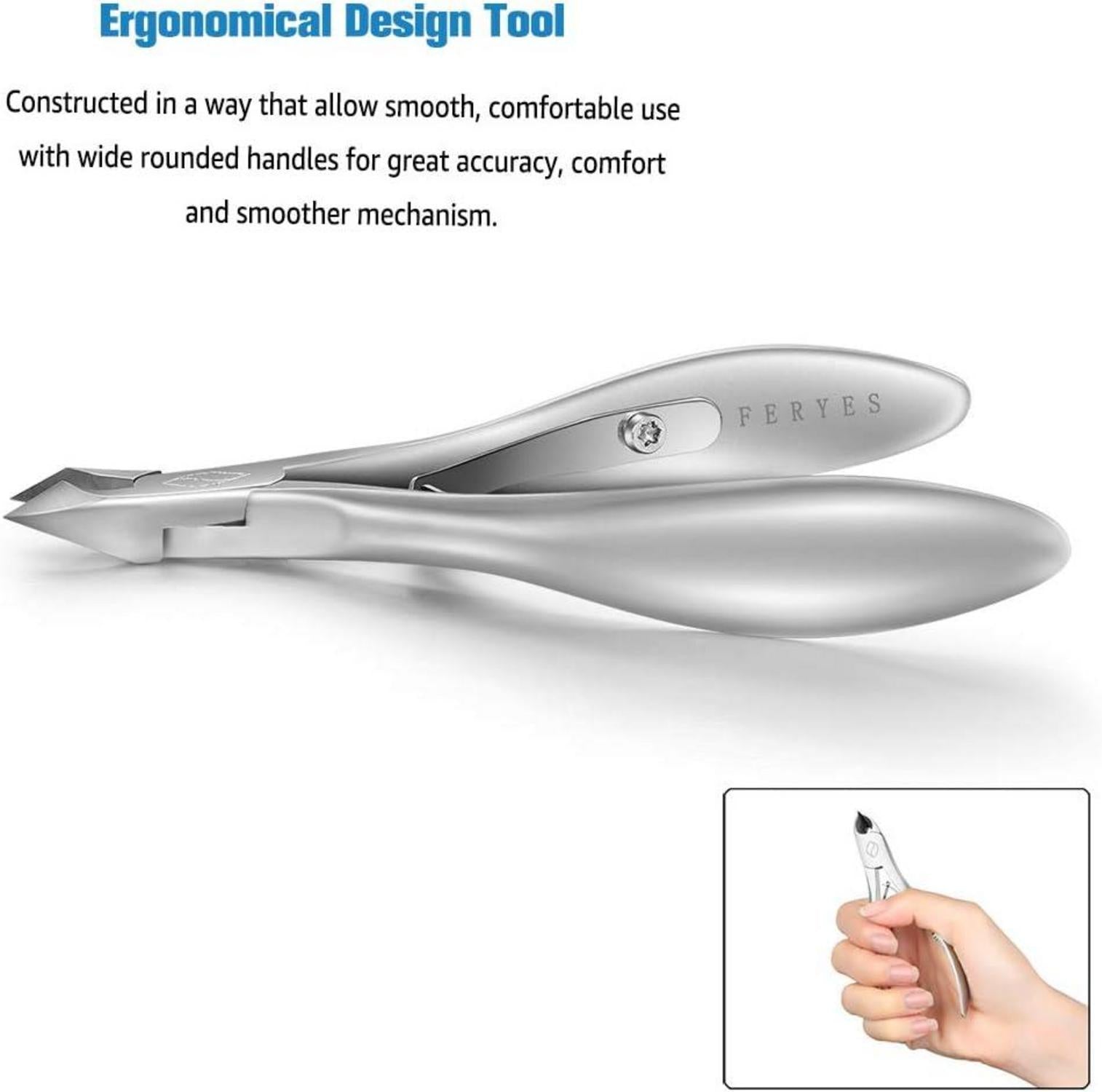 Nagelhautzange Edelstahl Präzise Schneidkraft Ergonomisches Design
