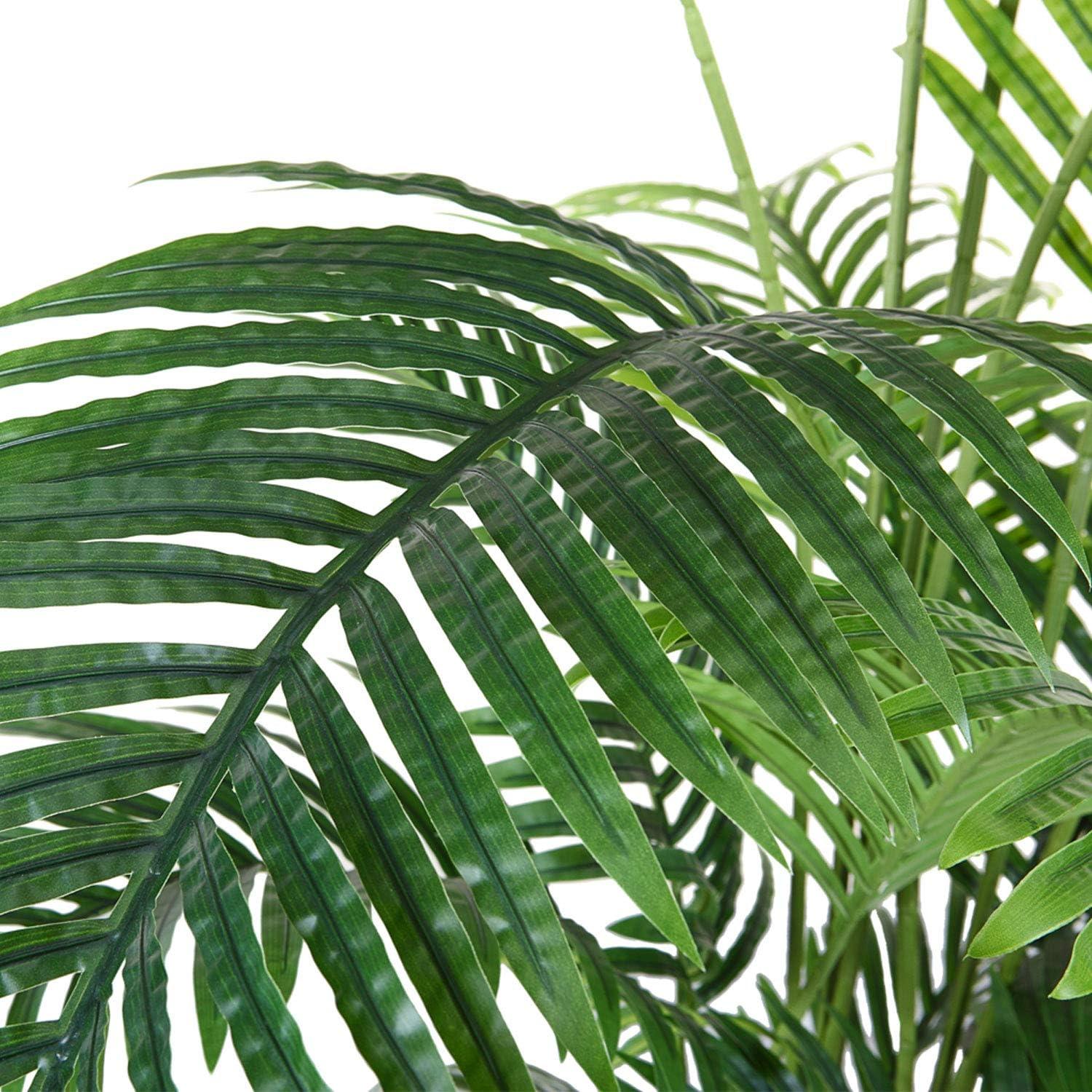 Künstliche Areca Palme 160cm Fake Palm Tree 17 Stämme Faux Tree Indoor