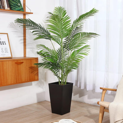 Künstliche Areca Palme 160cm mit 17 Stämmen für Indoor Outdoor Deko