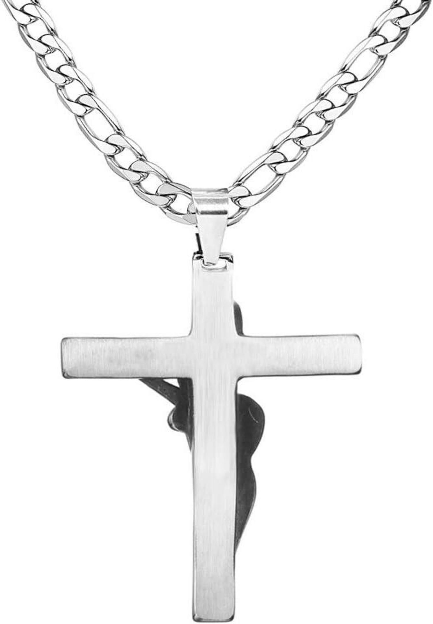 Kreuz Anhänger Halskette Johnny Hallyday Gitarre Geschenk
