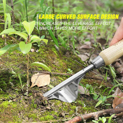 Gartenwerkzeug Set 8in1 mit Aufbewahrungstasche Edelstahl Holzgriff