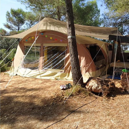 Wasserdichte Zeltplane 300x300cm Azarxis Grün Outdoor Camping UV-Schutz