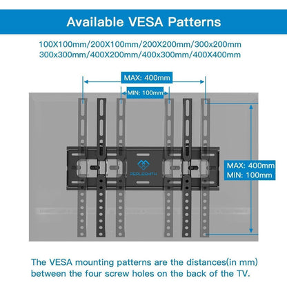 TV Wandhalterung Neigbare Halterung 26-65 Zoll 60kg VESA