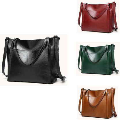 Coolives Damen Groß Shopper Tasche aus PU-Leder mit