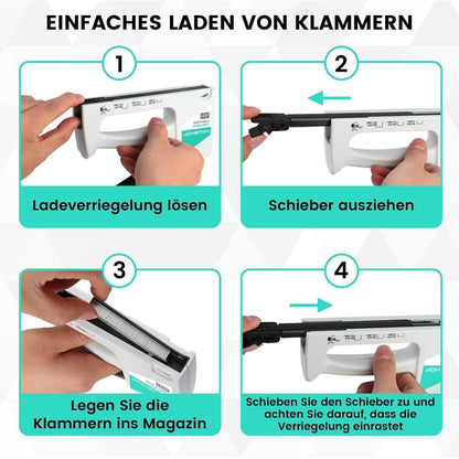 Handtacker Tackerpistole Polsterung Holztacker Klammern 53