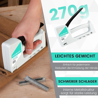 Handtacker Tackerpistole Polsterung Holztacker Klammern 53