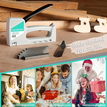 Handtacker Tackerpistole Polsterung Holztacker Klammern 53