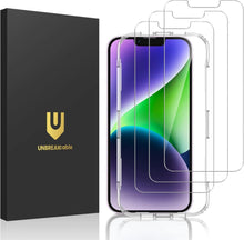 UNBREAKcable iPhone 14/13/13 Pro Schutzfolie 3er Set 9H Härte 6,1 Zoll