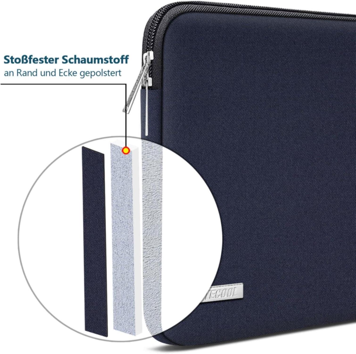 Laptoptasche 13 Zoll MacBook Air Pro Surface Pro Schutzhülle Dunkelblau