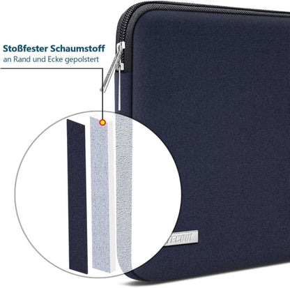 Laptoptasche 13 Zoll MacBook Air Pro Surface Pro Schutzhülle Dunkelblau