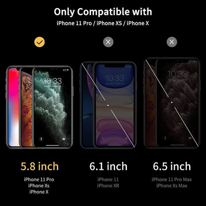 UNBREAKcable iPhone 11 Pro/XS/X Display Schutzfolie 2er Pack