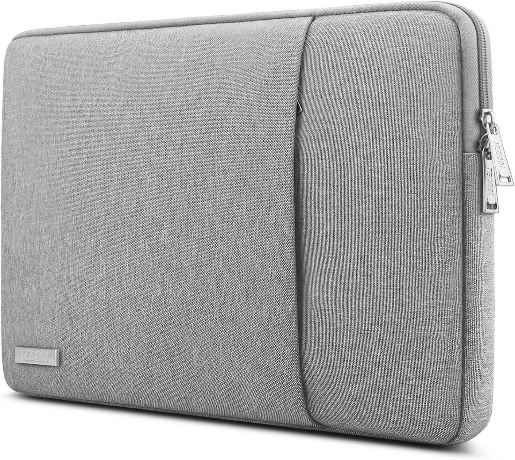 Laptoptasche 15,6 Zoll wasserdicht Notebook Hülle Schutzhülle Grau