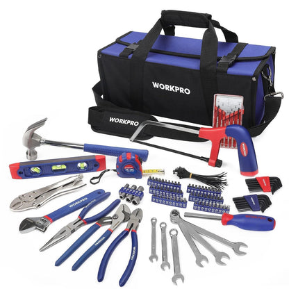WORKPRO 156-teiliges Universal Werkzeugset mit Tasche