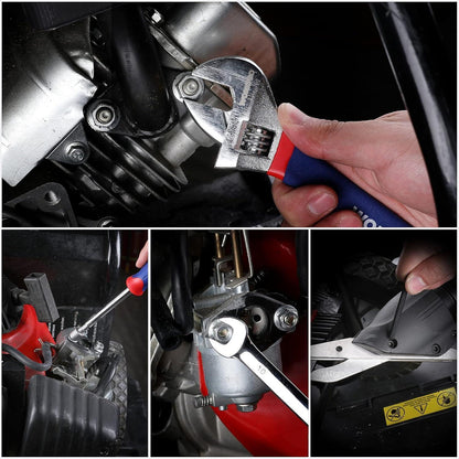 WORKPRO 156-teiliges Universal Werkzeugset mit Tasche