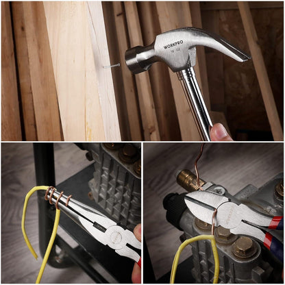 WORKPRO 156-teiliges Universal Werkzeugset mit Tasche