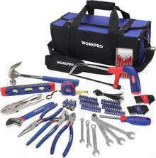 WORKPRO Universal Werkzeugset 156-teilig mit Werkzeugtasche
