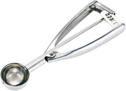 Eisportionierer Edelstahl 3CM Auslöser Eiscreme Plätzchen Kuchen