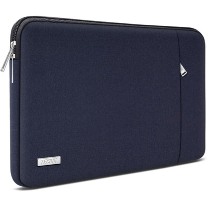 TECOOL 15,6 Zoll Laptop Tasche Dunkelblau - Stoßfestes